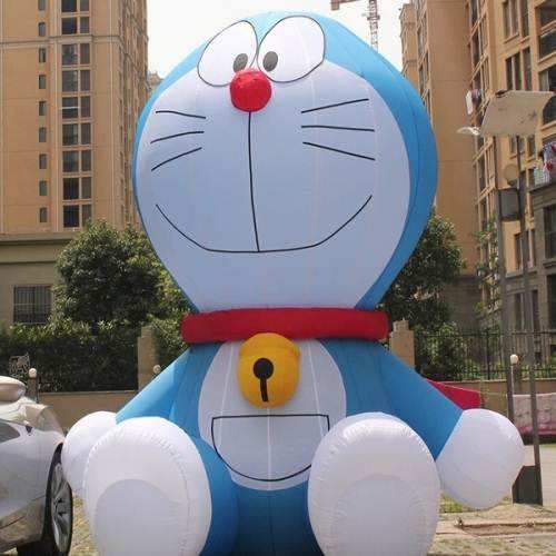 荆州机器猫卡通充气人物
